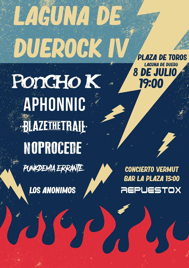 Patrocinadores 2023 Laguna Rock Laguna de Duero