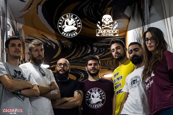 Paté de Pato primer grupazo confirmado para el DueRock III en 2022 Festival de rock en Laguna de Duero (Valladolid)