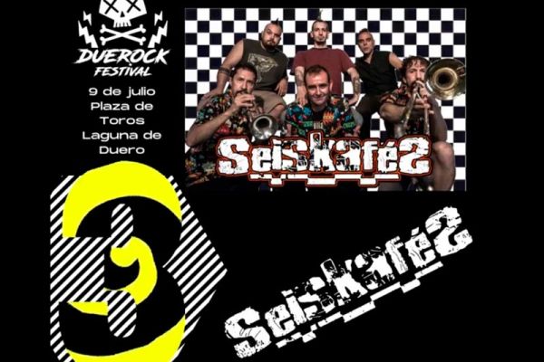 🔥🔥 SEISKAFÉS 🔥🔥tercer grupazo confirmado para el DueRock III